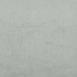 4 részes világosszürke bársony ülőgarnitúra párnákkal