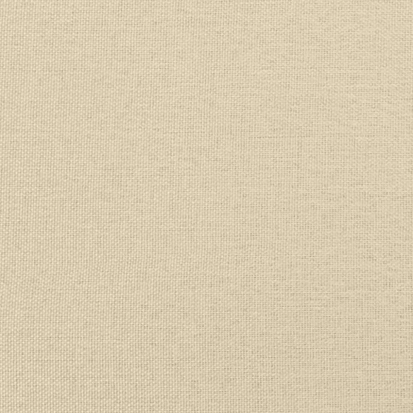 3 részes krémszínű szövet ülőgarnitúra párnákkal