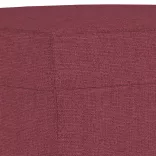 3 részes bordó szövet ülőgarnitúra