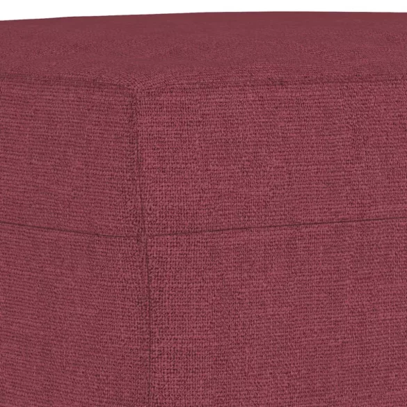 3 részes bordó szövet ülőgarnitúra