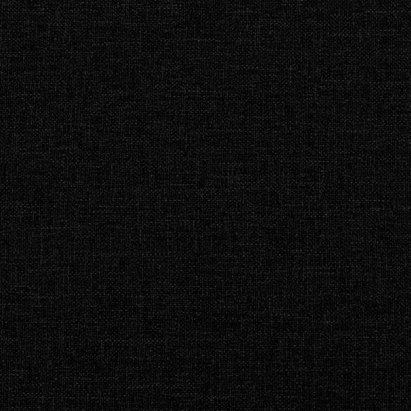 4 részes fekete szövet ülőgarnitúra párnákkal