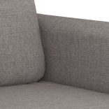 2 részes tópszínű mikroszálas szövet ülőgarnitúra párnával