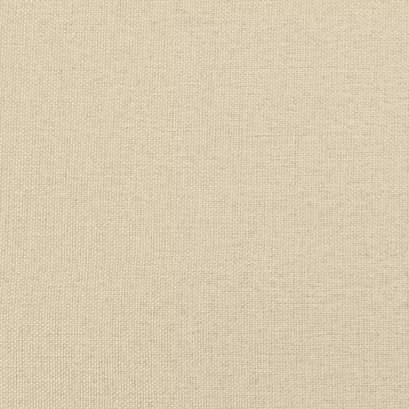 3 részes krémszínű szövet ülőgarnitúra párnákkal