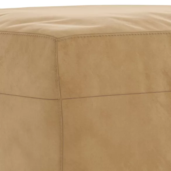 3 részes barna bársony ülőgarnitúra párnákkal