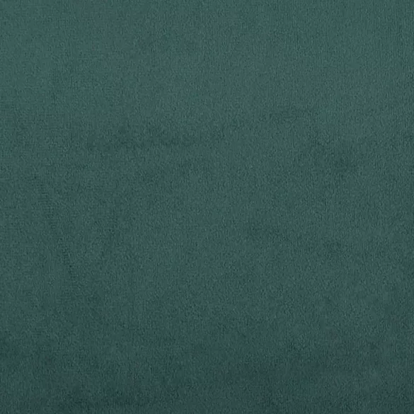 3 részes sötétzöld bársony ülőgarnitúra párnákkal