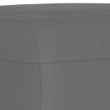 3 részes sötétszürke mikroszálas szövet ülőgarnitúra párnákkal