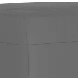 3 részes sötétszürke mikroszálas szövet ülőgarnitúra párnákkal