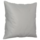 2 részes világosszürke mikroszálas ülőgarnitúra párnákkal