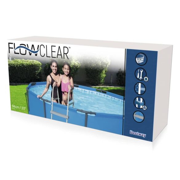 Bestway Flowclear 58331 4 fokos medencelétra 122 cm