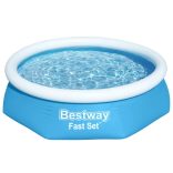 Bestway Fast Set felfújható kerek medence 244 x 61 cm