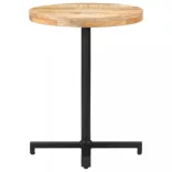 kerek nyers mangófa bisztróasztal Ø60 x 75 cm
