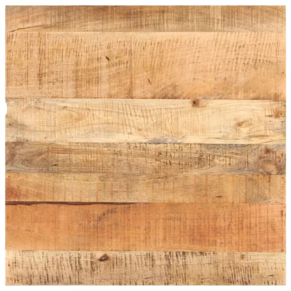 négyzet alakú nyers mangófa bisztróasztal 80 x 80 x 75 cm