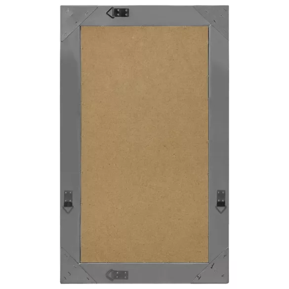 fekete barokk stílusú fali tükör 50 x 80 cm