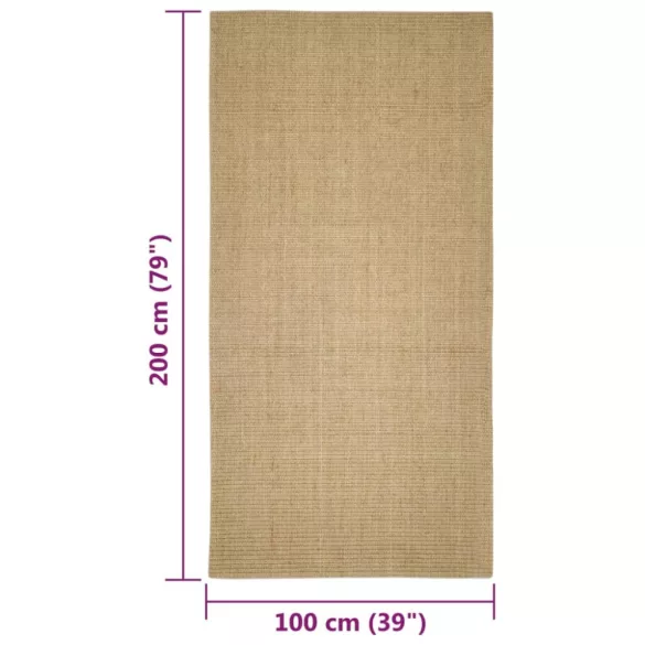 szizálszőnyeg kaparófához 100 x 200 cm