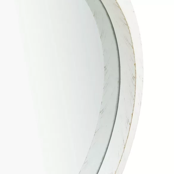 fehér fali tükör pánttal 40 cm