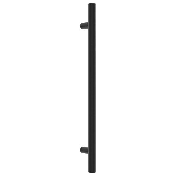 10 db fekete rozsdamentes acél szekrényfogantyú 192 mm