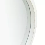 fehér fali tükör pánttal 50 cm
