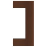 20 db bronz rozsdamentes acél szekrényfogantyú 64 mm