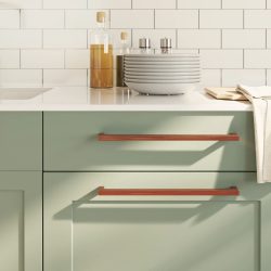 20 db bronz rozsdamentes acél szekrényfogantyú 320 mm