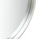 ezüstszínű fali tükör pánttal 60 cm
