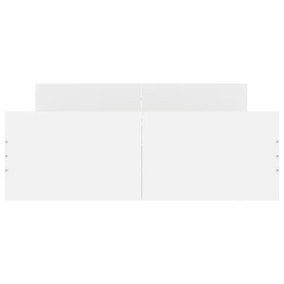 fehér ágykeret fej- és lábtámlával 120x200 cm