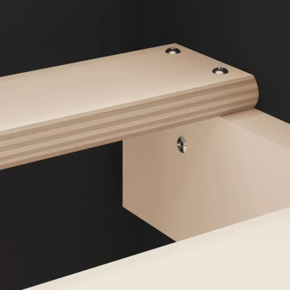 fekete ágykeret fej- és lábtámlával 140 x 200 cm