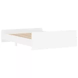 fehér ágykeret fej- és lábtámlával 160 x 200 cm