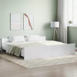 fehér ágykeret fej- és lábtámlával 180 x 200 cm