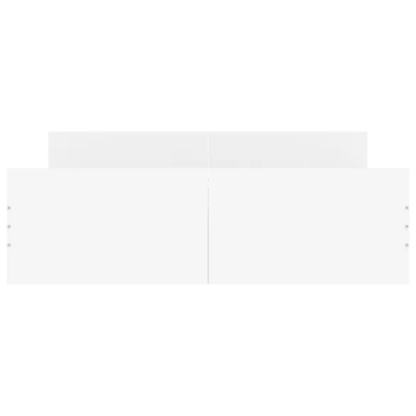 fehér ágykeret fej- és lábtámlával 140 x 190 cm