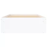 fehér ágykeret 100x200 cm