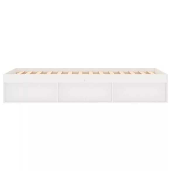 fehér ágykeret 100x200 cm