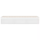 fehér kisméretű egyszemélyes ágykeret 75 x 190 cm