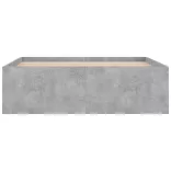 betonszürke ágykeret 120 x 200 cm