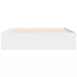 fehér king size ágykeret 150 x 200 cm