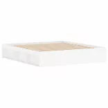 fehér tömör fenyőfa ágykeret 180 x 200 cm