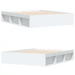 fehér ágykeret 140 x 190 cm