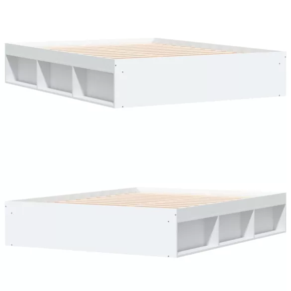 fehér ágykeret 140 x 190 cm