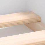 fehér franciaágykeret 135 x 190 cm