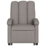 tópszínű szövet felállást segítő dönthető fotel