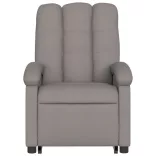 tópszínű szövet dönthető masszázs- és állófotel