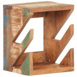 falra szerelhető újrahasznosított fa gördeszkatartó 25x20x30 cm