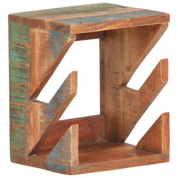 falra szerelhető újrahasznosított fa gördeszkatartó 25x20x30 cm