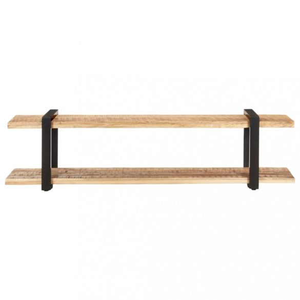 tömör nyers mangófa TV-szekrény 160 x 40 x 40 cm