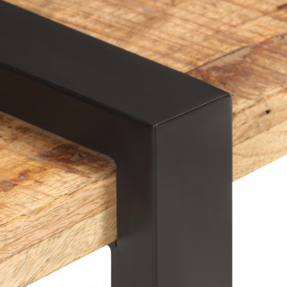 tömör nyers mangófa TV-szekrény 160 x 40 x 40 cm