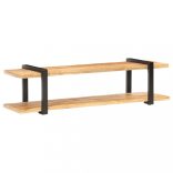 tömör nyers mangófa TV-szekrény 160 x 40 x 40 cm