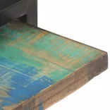 tömör újrahasznosított fa TV-szekrény 160 x 40 x 40 cm