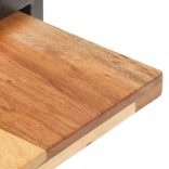 tömör akácfa TV-szekrény 160 x 40 x 40 cm