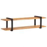 tömör akácfa TV-szekrény 160 x 40 x 40 cm