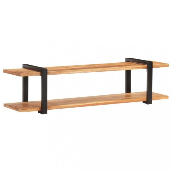 tömör akácfa TV-szekrény 160 x 40 x 40 cm