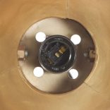 sárgaréz színű ipari falilámpa 90 x 25 cm E27